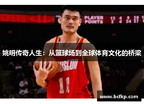 姚明传奇人生：从篮球场到全球体育文化的桥梁